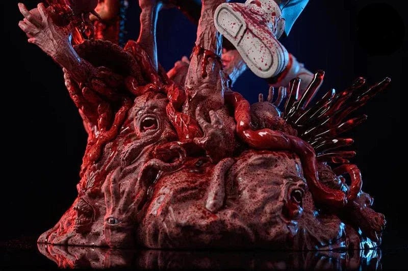 Figurine Chainsaw Man Collector en Résine Stickers Mania