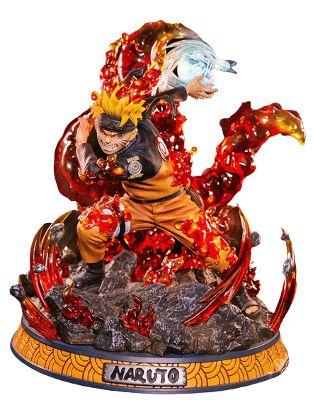 Figurine Collector en Résine <br> Naruto Kyubi Stickers Mania