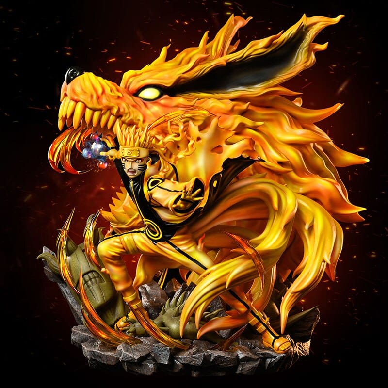 Figurine Collector en Resine Naruto Démon Renard Stickers Mania