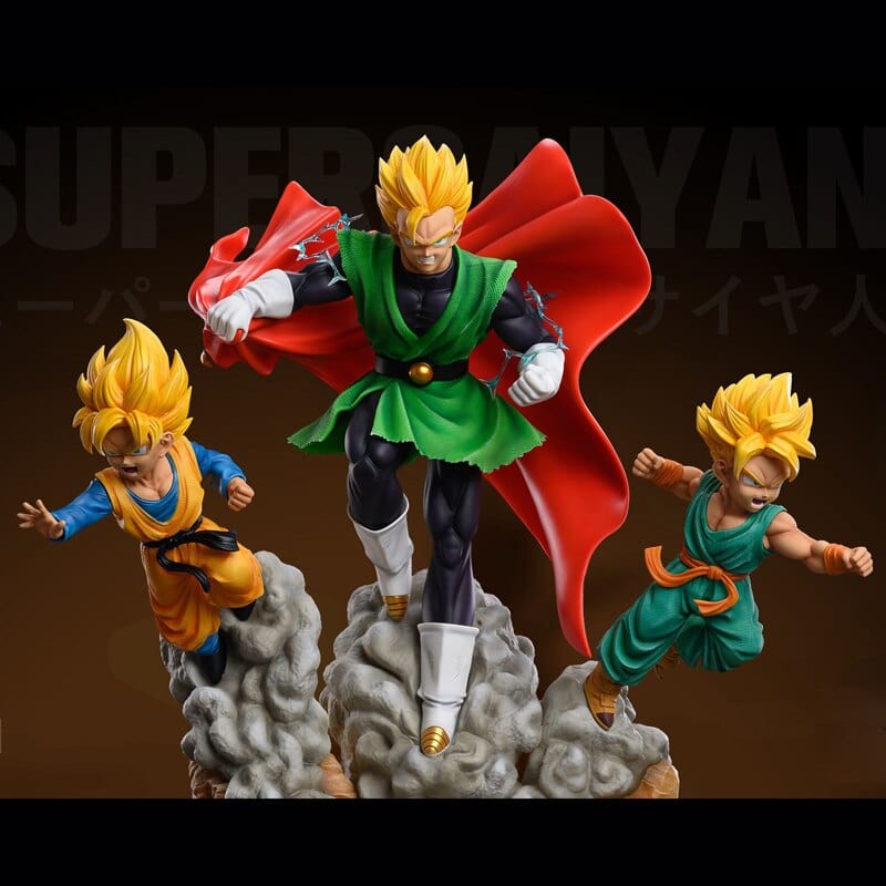 Figurine Collector en Résine Union des Saiyans Stickers Mania