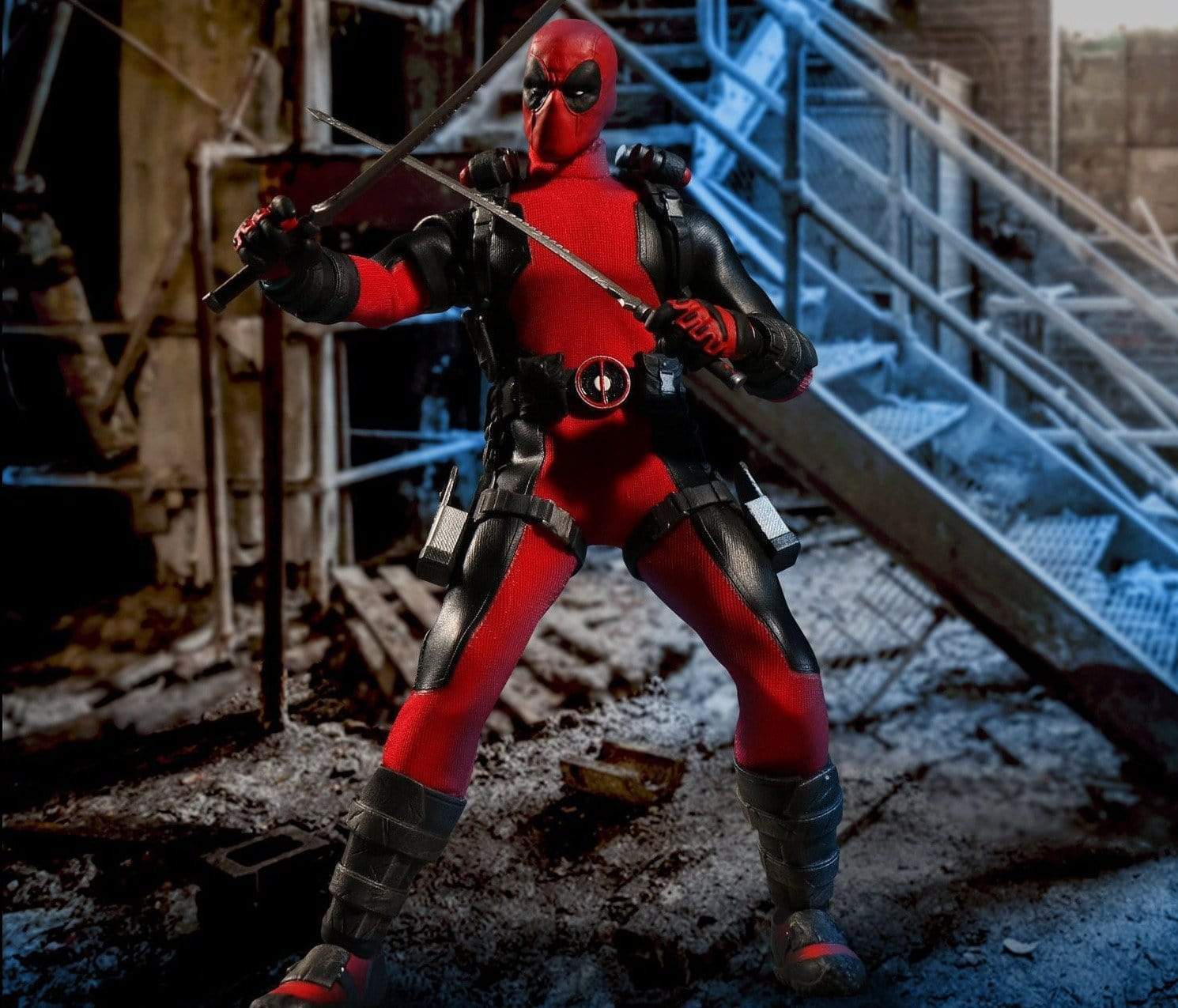 Figurine Deadpool Articulée Stickers Mania
