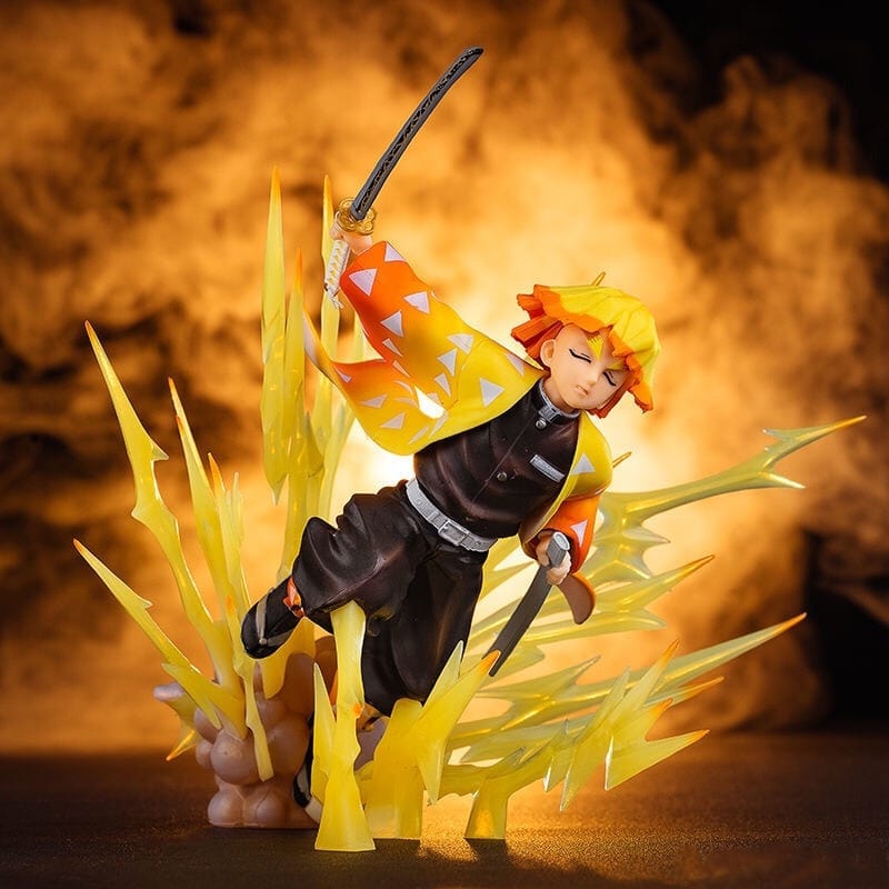 Figurine Demon Slayer Zenitsu 21 cm Stickers Mania