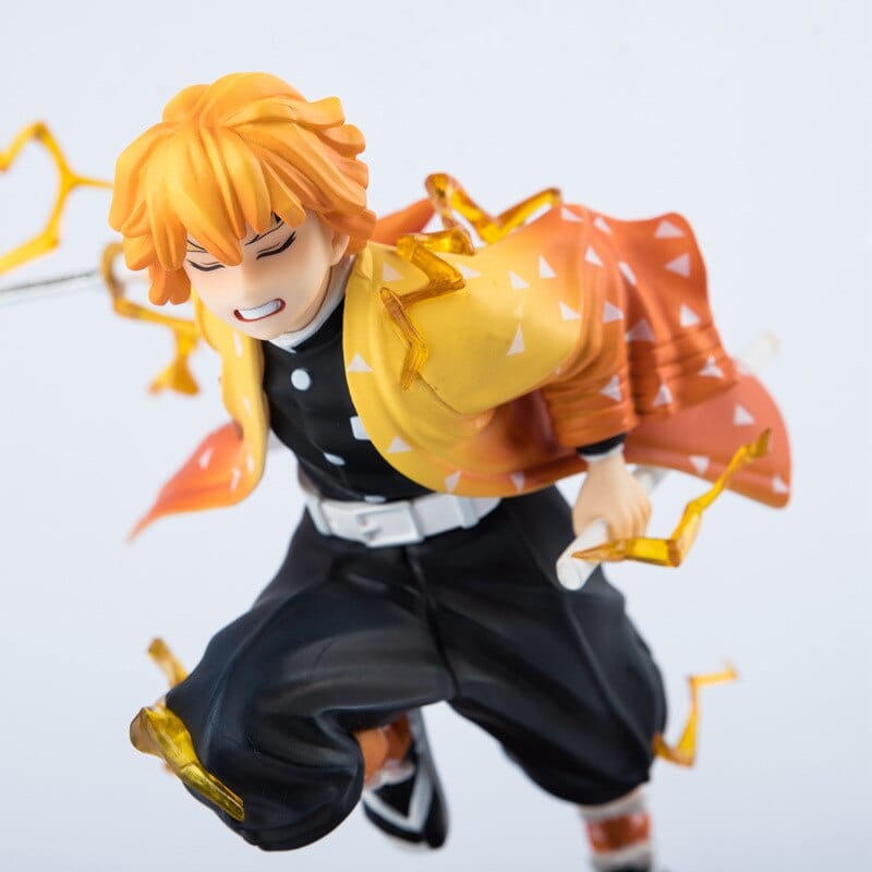 Figurine Demon Slayer Zenitsu 23 cm Stickers Mania