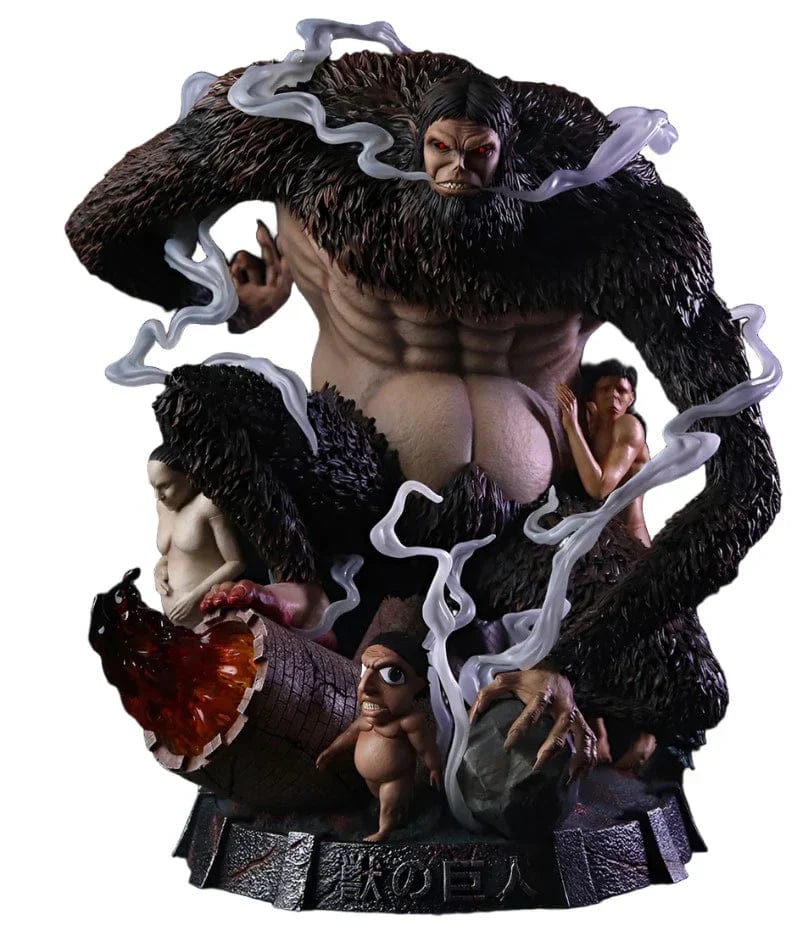 Figurine Édition Limitée en Resine Titan Bestial Stickers Mania