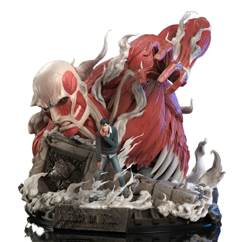 Figurine Édition Limitée en Resine Titan Colossal Stickers Mania