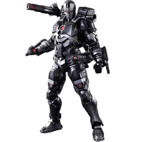 Figurine Iron Man Noir War Machine Stickers Mania