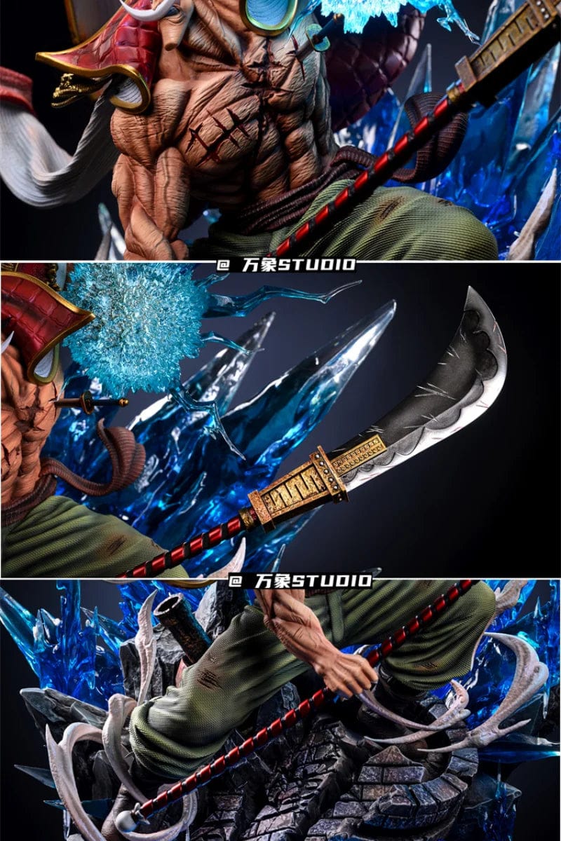 Figurine One Piece en Résine Barbe Blanche Stickers Mania