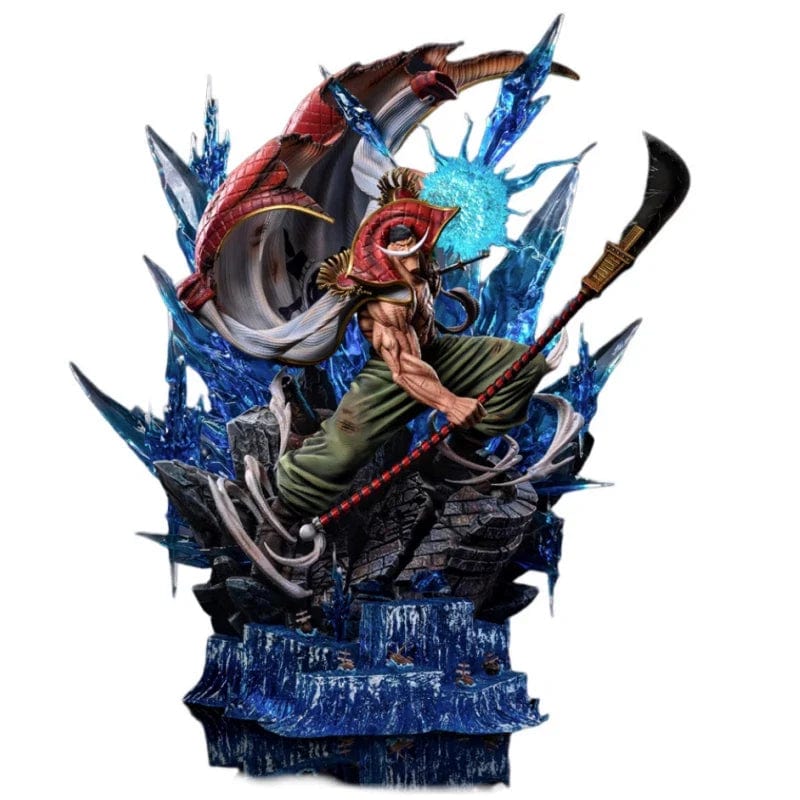 Figurine One Piece en Résine Barbe Blanche Stickers Mania