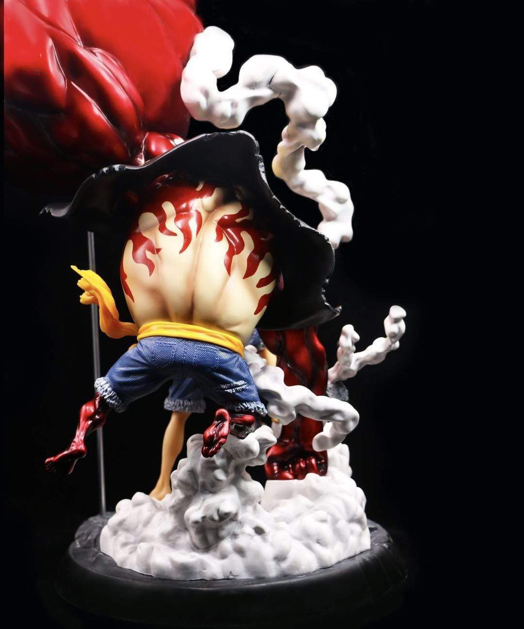 Figurine One Piece Luffy 52 cm Stickers Mania