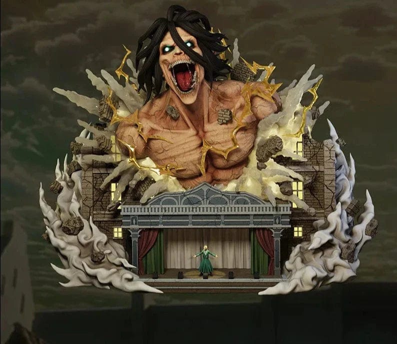Figurine SNK en Résine Eren Willy Teyber Stickers Mania