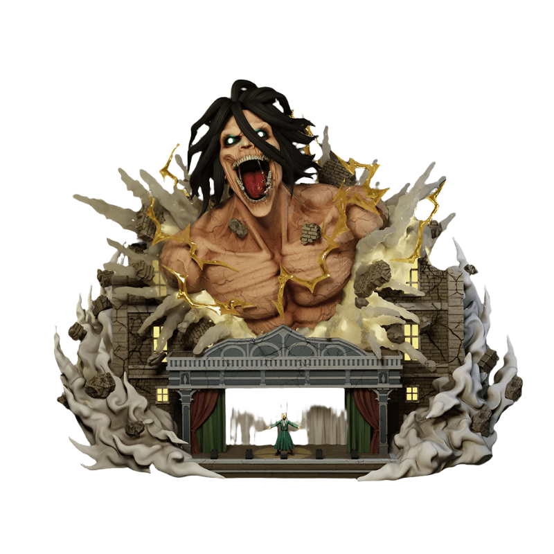 Figurine SNK en Résine Eren Willy Teyber Stickers Mania