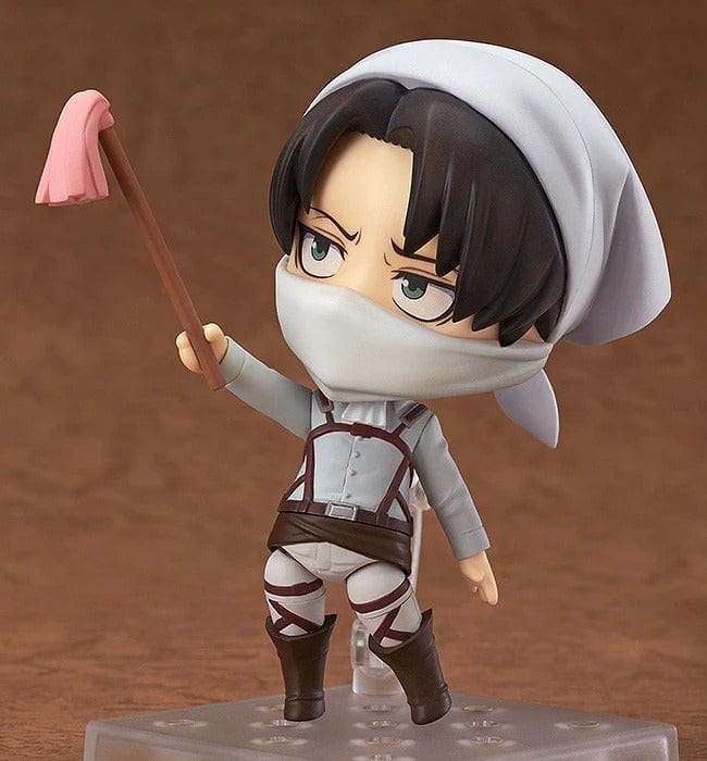 Figurine SNK Nendoroid Cleaning Livai Stickers Mania
