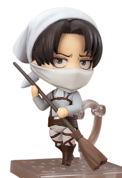 Figurine SNK Nendoroid Cleaning Livai Stickers Mania