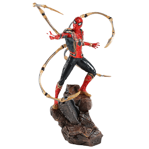 Figurine Spiderman Iron Spider 22 cm Stickers Mania