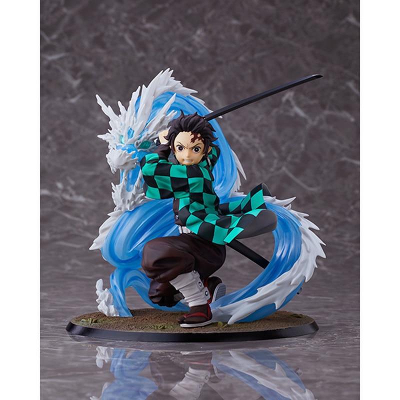 Figurine Tanjiro Dragon d'eau Stickers Mania