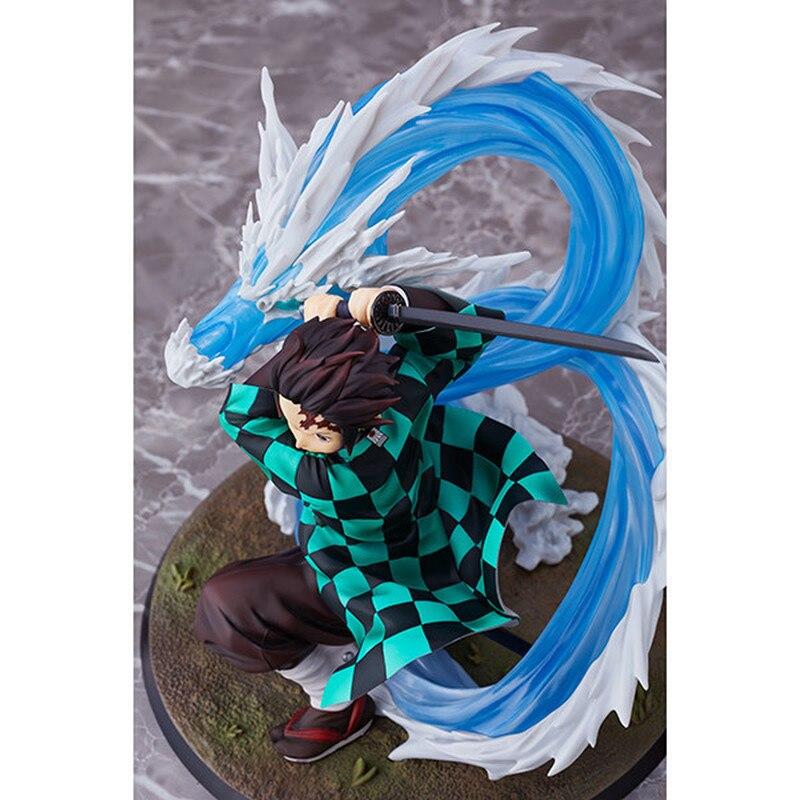 Figurine Tanjiro Dragon d'eau Stickers Mania