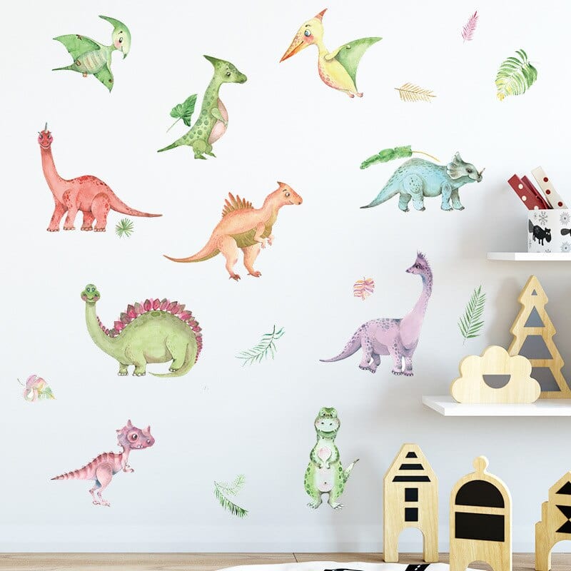 Grand Stickers Dinosaure Chambre Bébé Stickers Mania