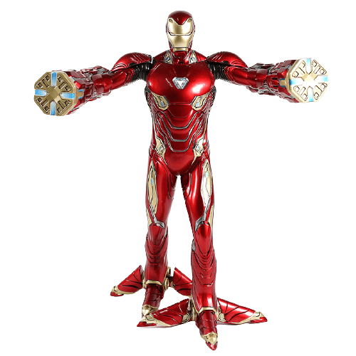 Iron Man Figurine 30 cm MK50 Stickers Mania