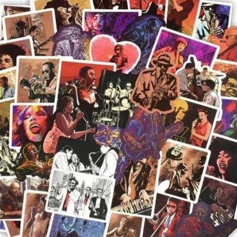 Jazz Stickers Stickers Mania