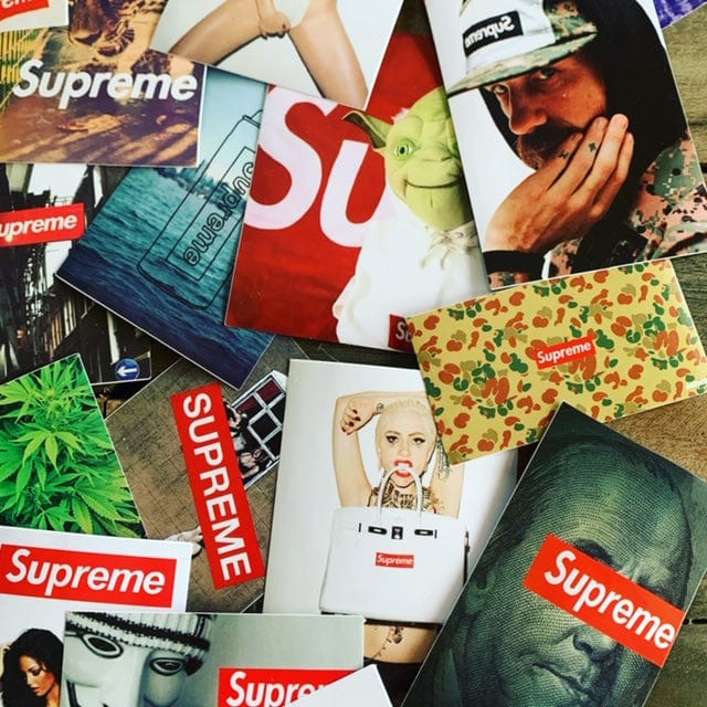 Pack de Stickers Supreme | Édition Limitée Stickers Mania