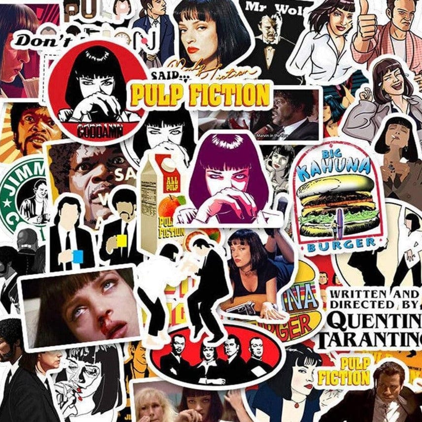 Pulp Fiction Stickers Stickers Mania