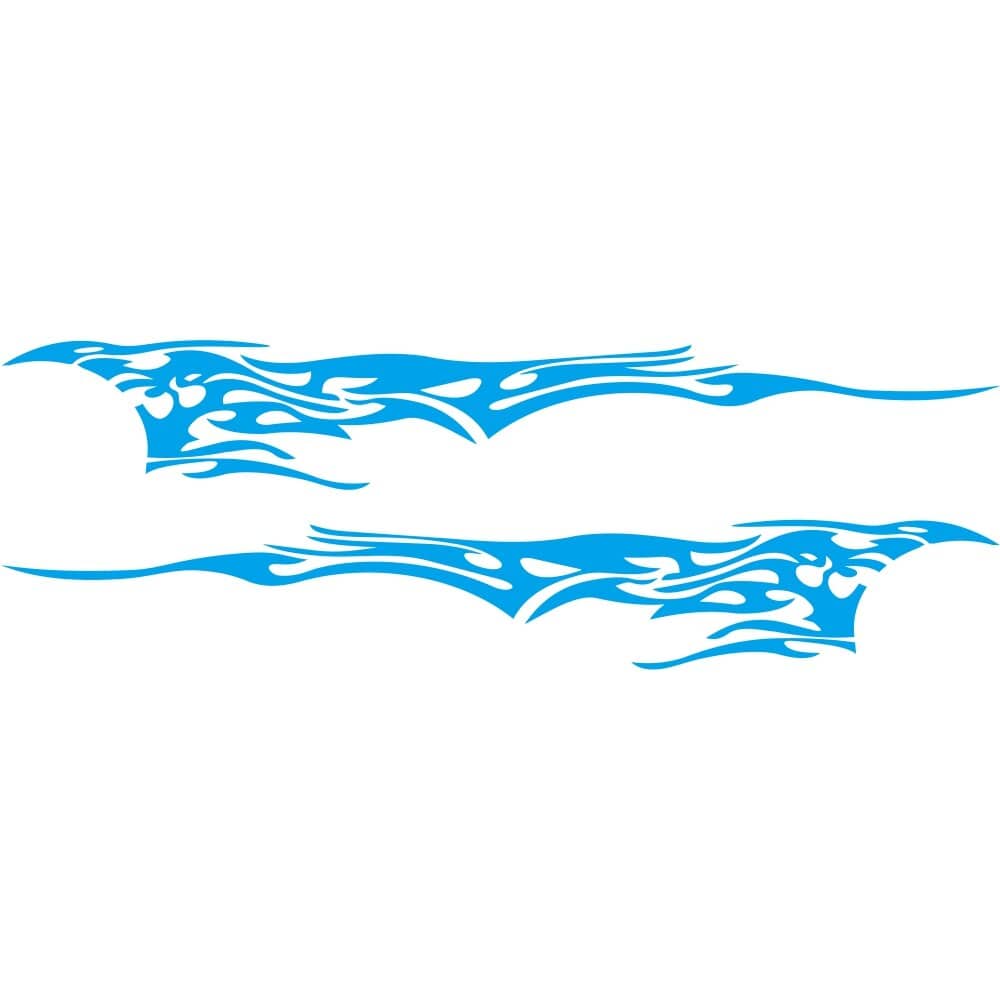 Sticker Autocollant Voiture Bleu Stickers Mania