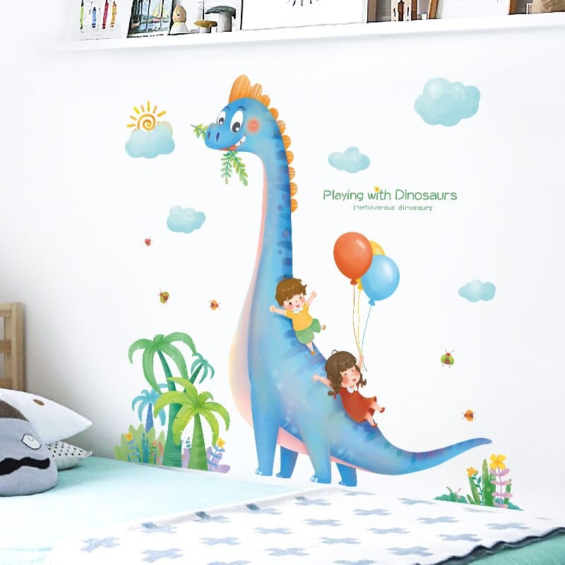 Sticker Mural Dinosaure Géant Stickers Mania