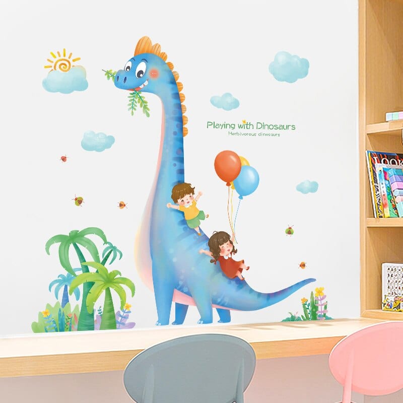 Sticker Mural Dinosaure Géant Stickers Mania