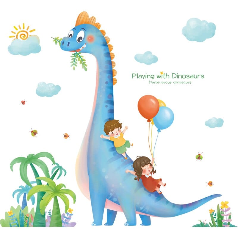 Sticker Mural Dinosaure Géant Stickers Mania