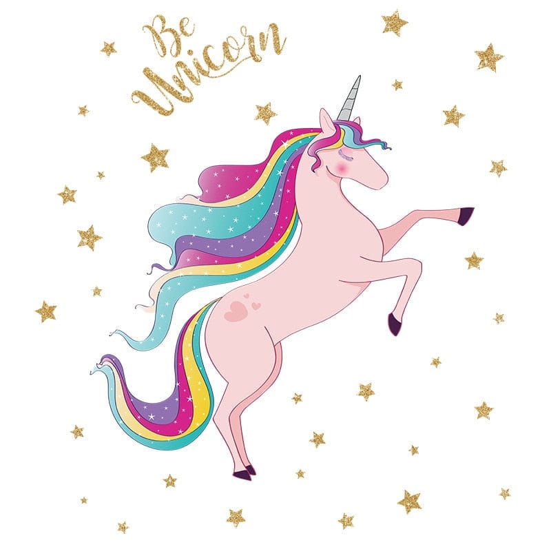 Sticker Mural Licorne