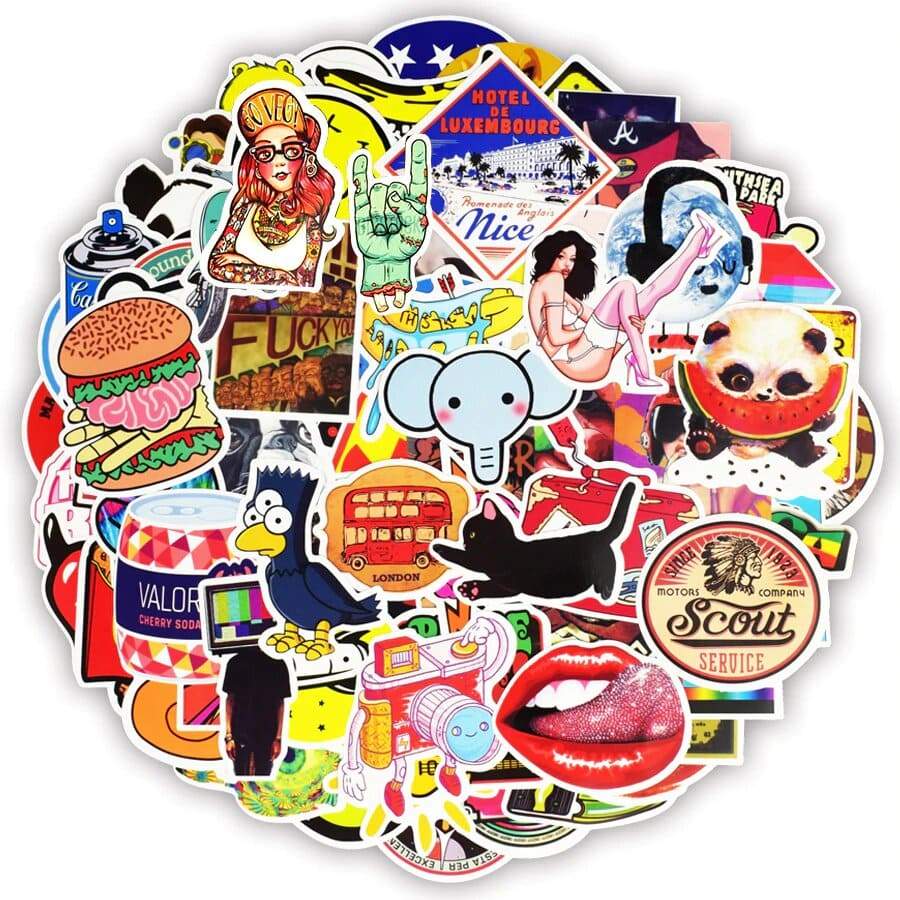 Stickers Aesthetic <br> (Pack de 300) Stickers Mania