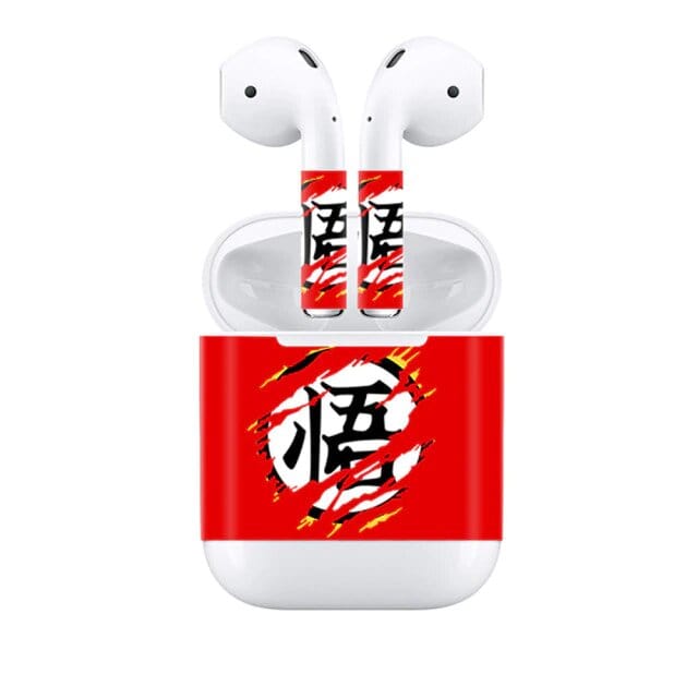 Stickers Airpods Dragon Ball Rouge