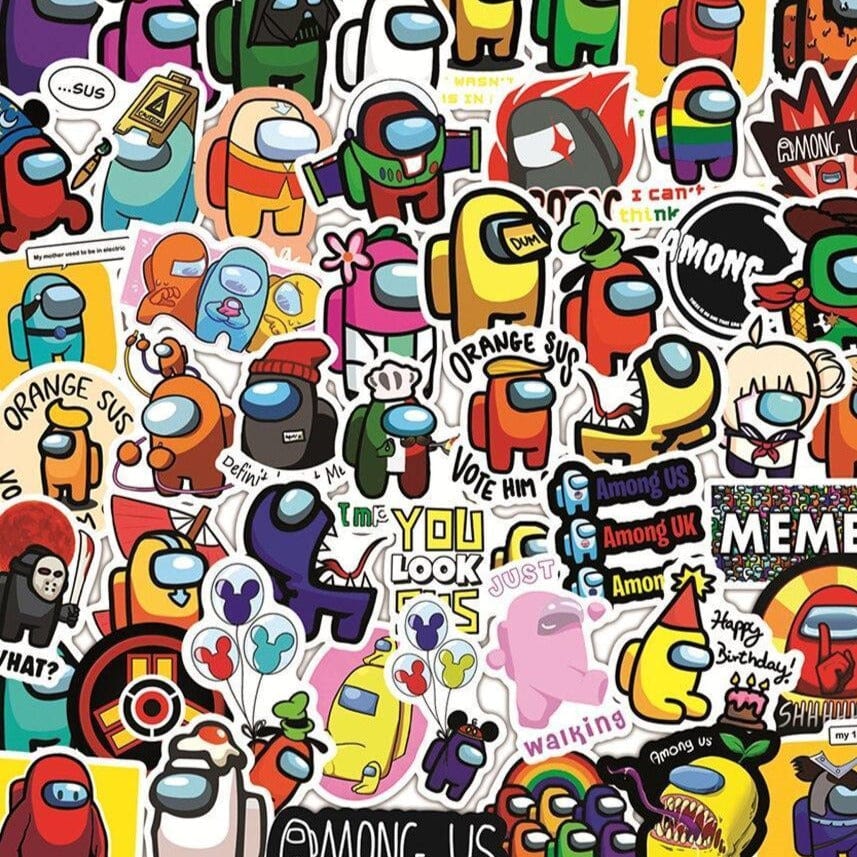Stickers Among Us Stickers Mania