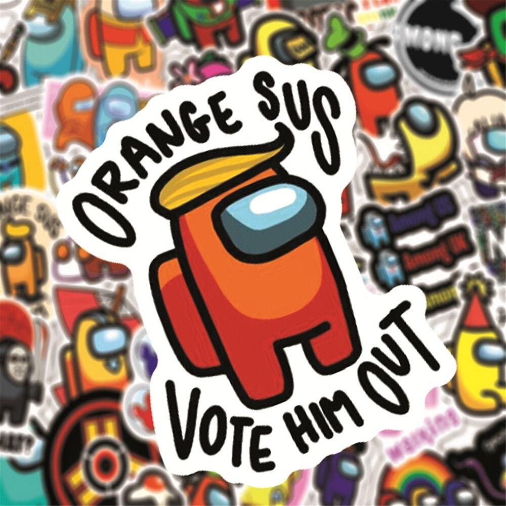 Stickers Among Us Stickers Mania