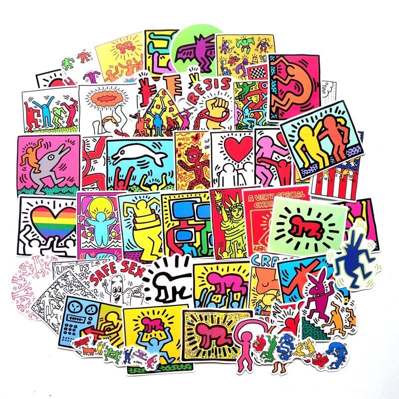 Stickers Art (Pack de 50) Stickers Mania