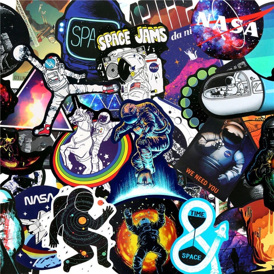Stickers Astronaute Stickers Mania
