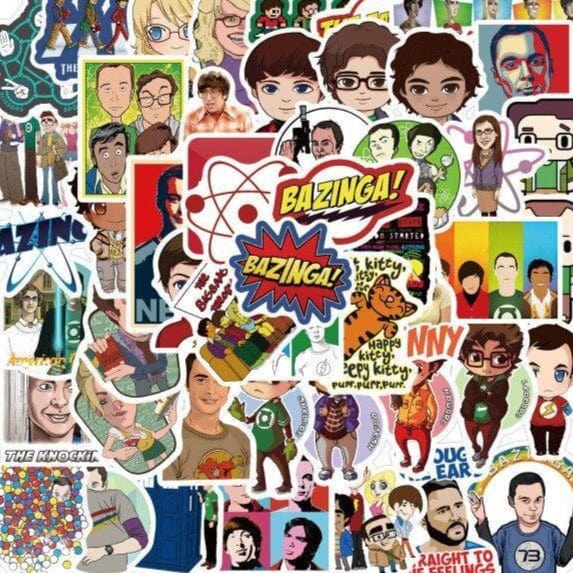 Stickers Big Bang Theory Stickers Mania