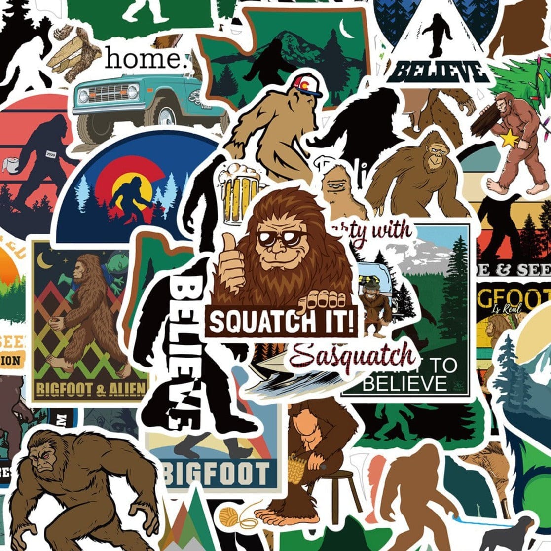 Stickers Big Foot Stickers Mania