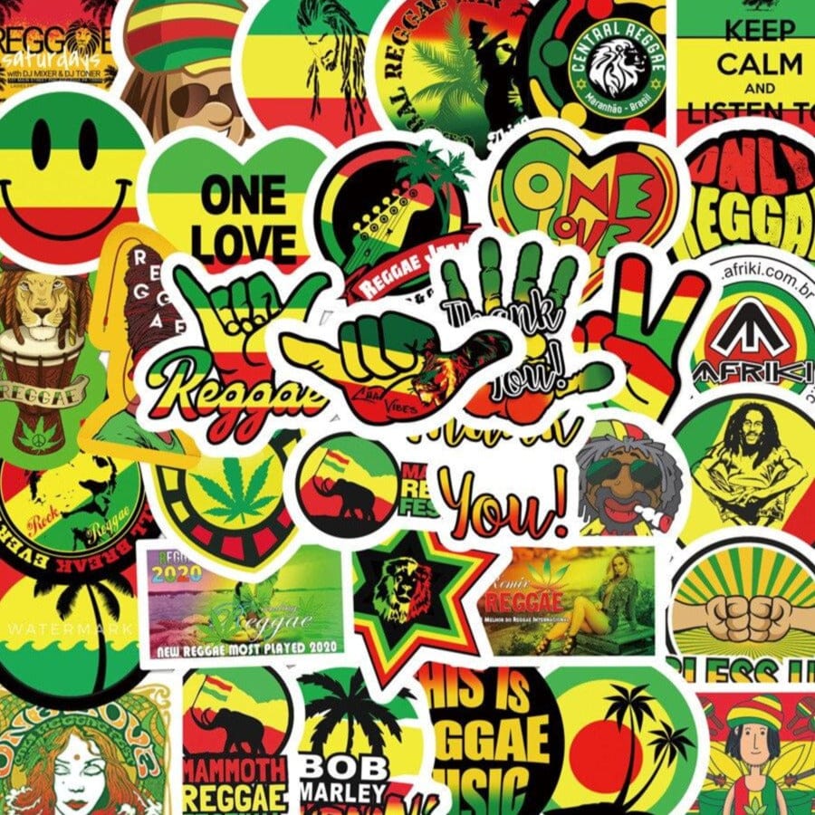 Stickers Bob Marley Stickers Mania