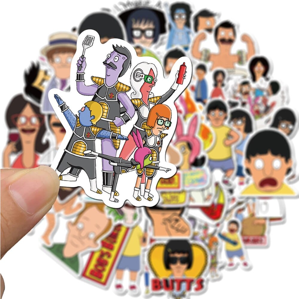 Stickers Bob's Burger Stickers Mania