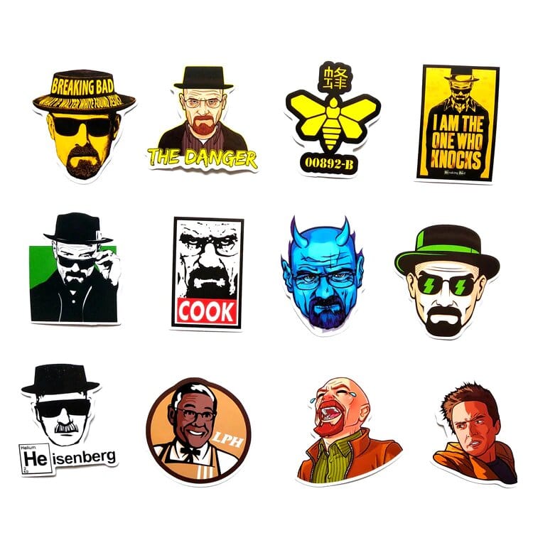 Stickers Breaking Bad Stickers Mania