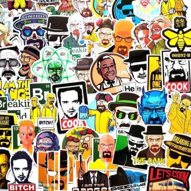 Stickers Breaking Bad Stickers Mania