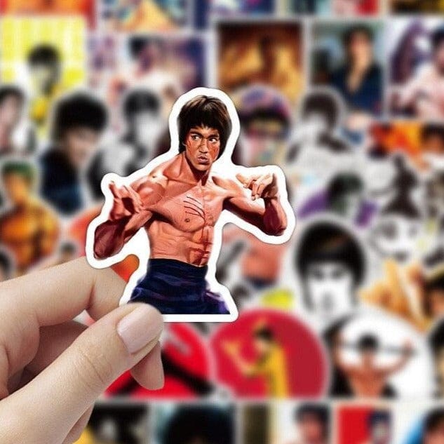 Stickers Bruce Lee Stickers Mania