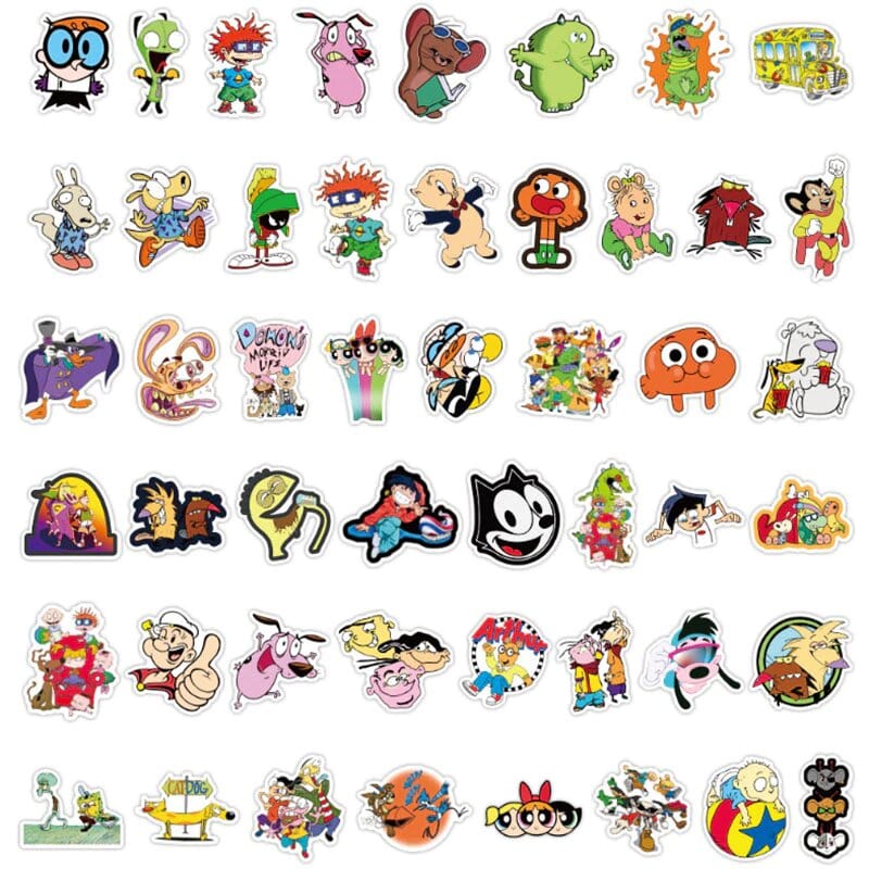 Stickers Cartoon Stickers Mania