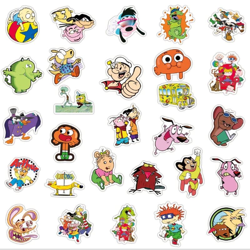 Stickers Cartoon Stickers Mania