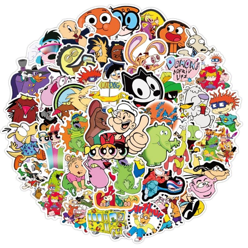 Stickers Cartoon Stickers Mania