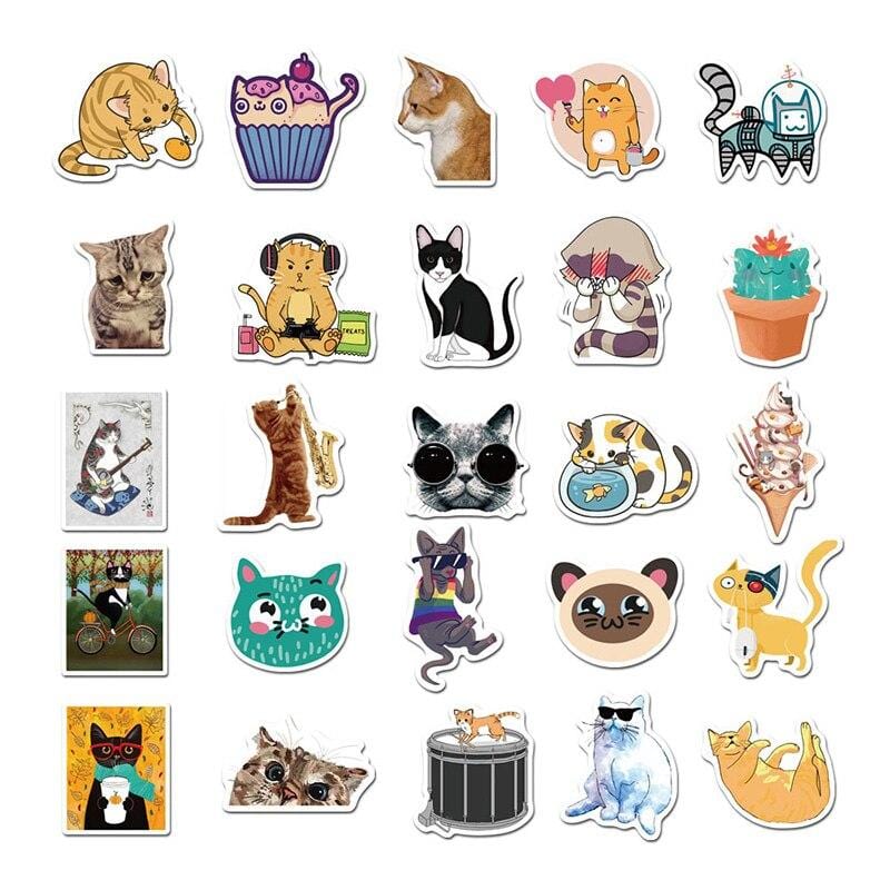 Stickers Chats Mignons Stickers Mania
