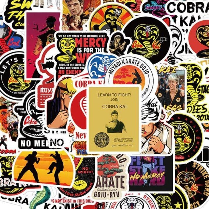 Stickers Cobra Kai Stickers Mania