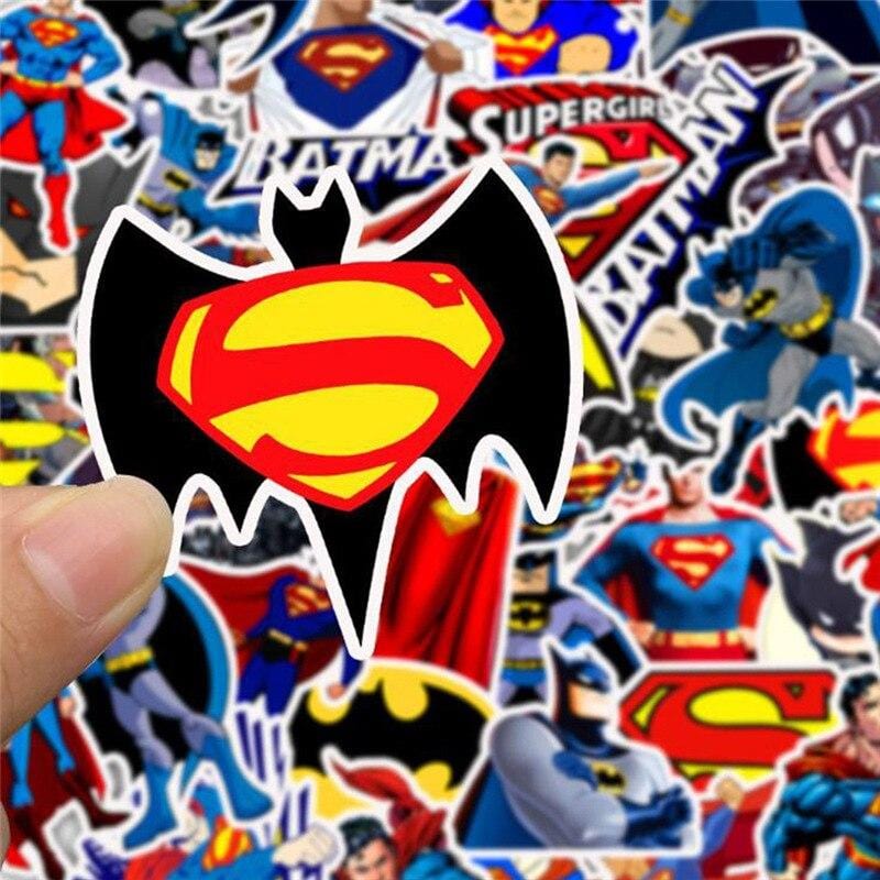 Stickers DC Comics <br> (Pack de 45) Stickers Mania