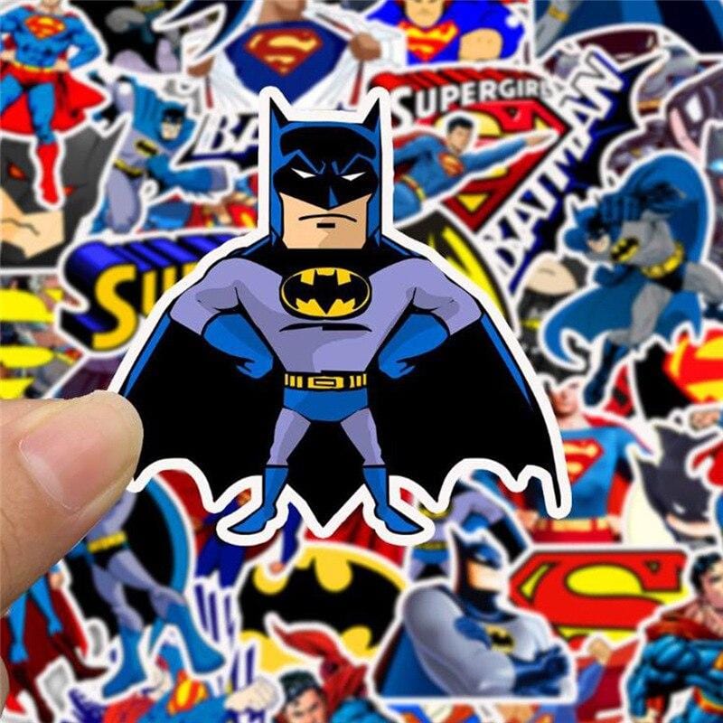 Stickers DC Comics <br> (Pack de 45) Stickers Mania